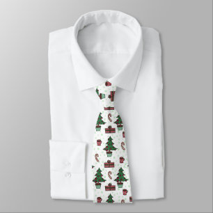 Christmas Tree Neck Tie