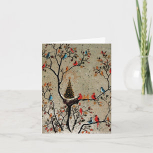Christmas Tree Nest ~ Card / Invitations