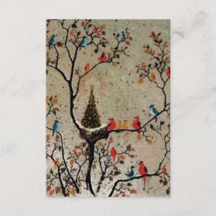 Christmas Tree Nest ~ Invitations