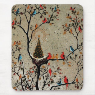 Christmas Tree Nest ~ Mousepad
