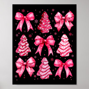 Christmas Tree Nk Cake Coquette Christmas Xmas Gir Poster