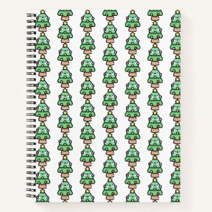christmas tree notebook