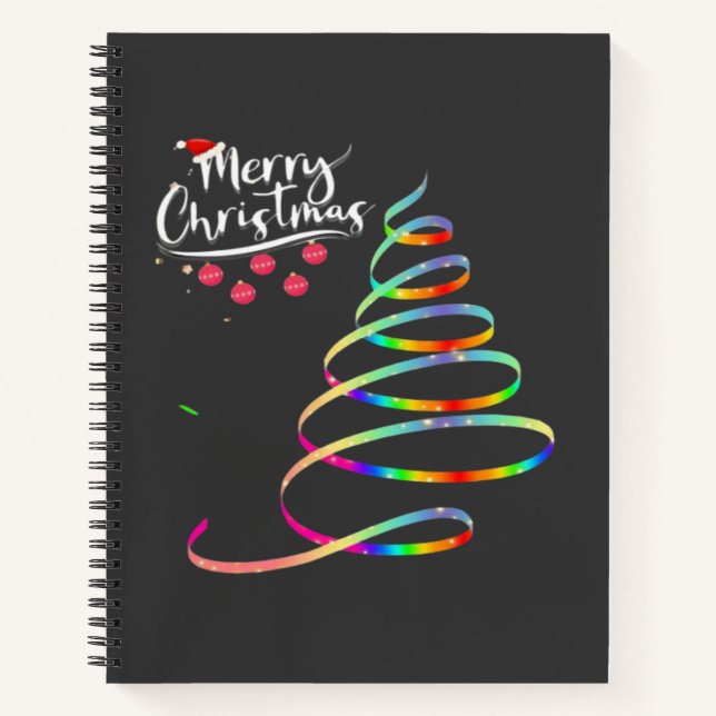  Christmas Tree   Notebook (Front)