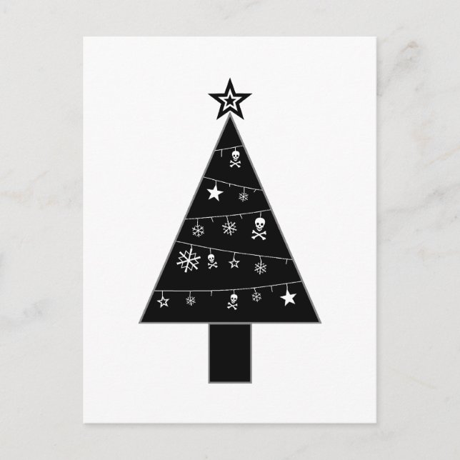 Christmas Tree of DOOM Holiday Postcard (Front)