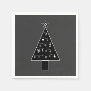Christmas Tree of DOOM Paper Napkins