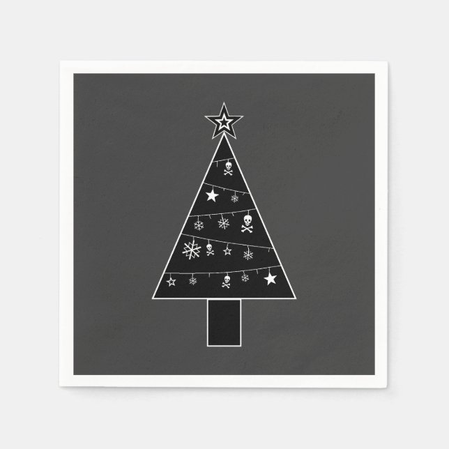 Christmas Tree of DOOM Paper Napkins (Front)