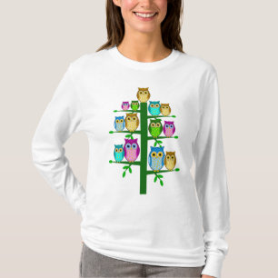 Christmas tree of owls T-Shirt