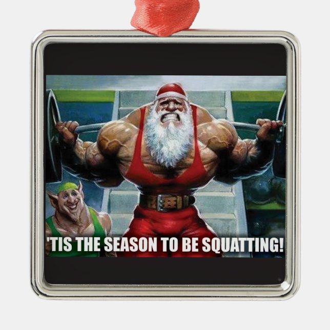 Christmas Tree Ornament - For Bodybuilding (Front)