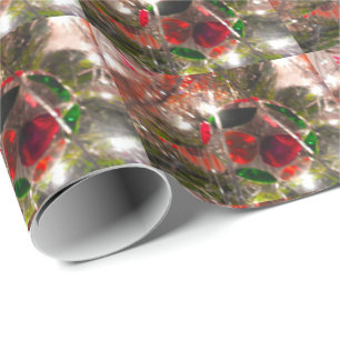 CHRISTMAS TREE ORNAMENT wrapping paper