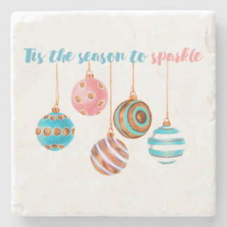 Christmas Tree Ornaments  26 Stone Coaster