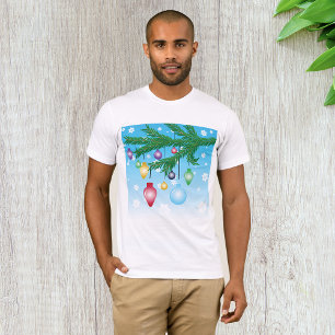 Christmas Tree Ornaments Mens T-Shirt
