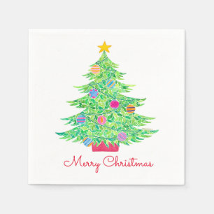 Christmas Tree Party Napkins