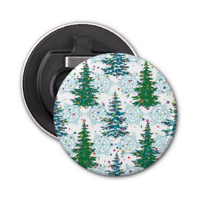 Christmas tree pattern bottle opener (Front)
