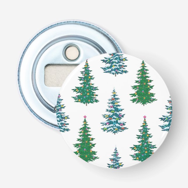 Christmas tree pattern bottle opener (Front)