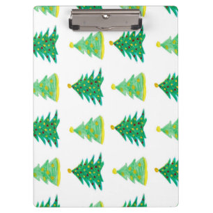 Christmas Tree Pattern Clipboard