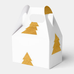 Christmas tree pattern favour box