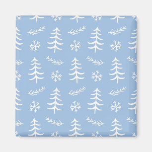 Christmas tree pattern magnet