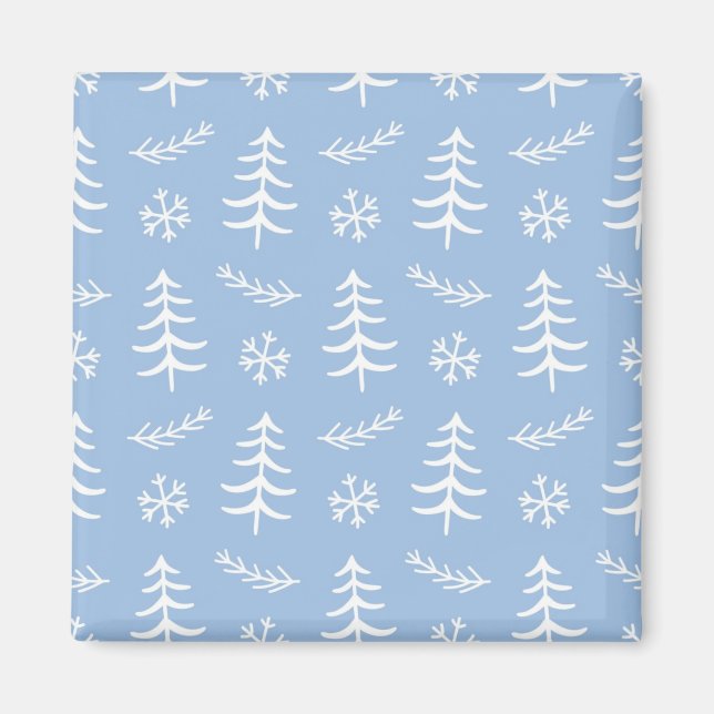Christmas tree pattern magnet (Front)