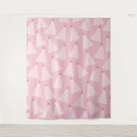 Christmas Tree Pattern Pink