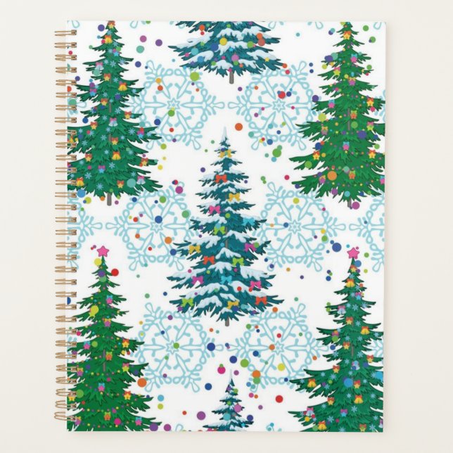 Christmas tree pattern planner (Front)