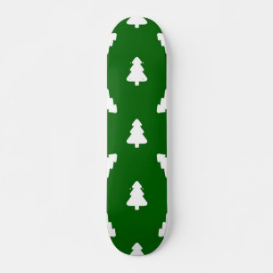 Christmas tree pattern skateboard