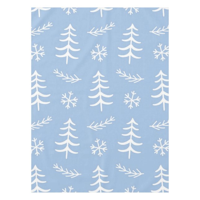 Christmas tree pattern tablecloth (Front)