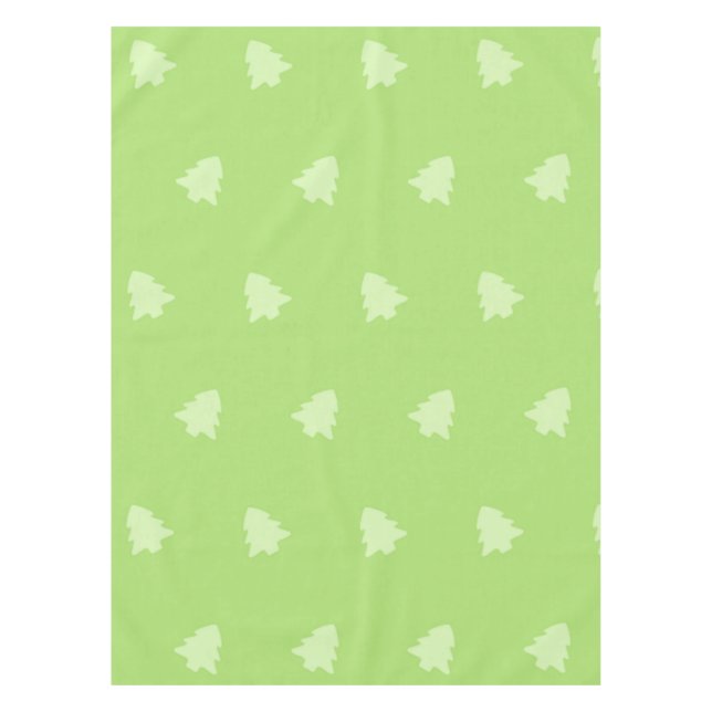 Christmas Tree Pattern Tablecloth (Front)
