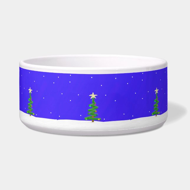 Christmas Tree Pet Bowl (Front)