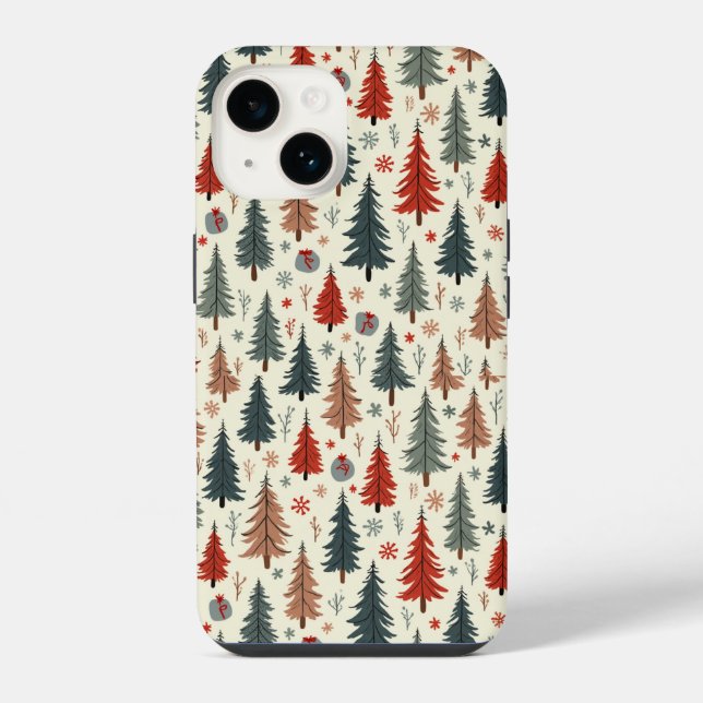 Christmas tree phone case (Back)