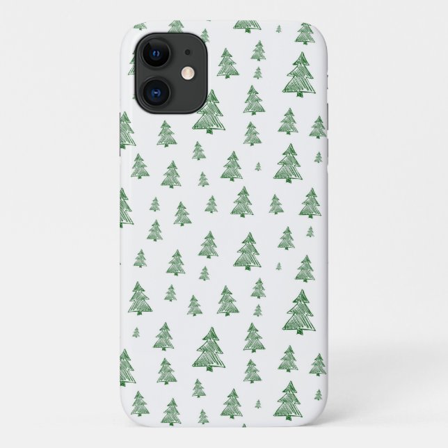 Christmas Tree Phone Case (Back)