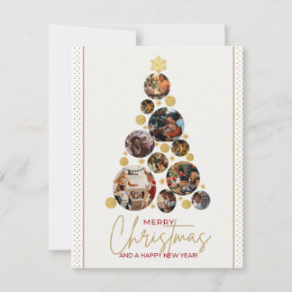 Christmas Tree Photo Holiday Card