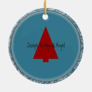 Christmas Tree Photo Ornament - HAMbWG