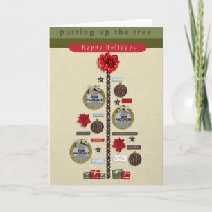 Christmas Tree Photograph Card