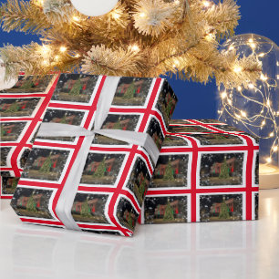Christmas Tree Picture Wrapping Paper