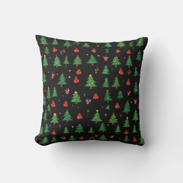 christmas tree pillow cushion (Front)