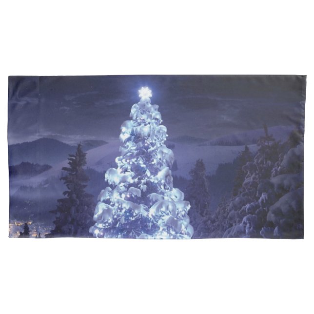 Christmas Tree  Pillowcase (Front)