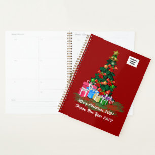Christmas Tree Planner (Red)
