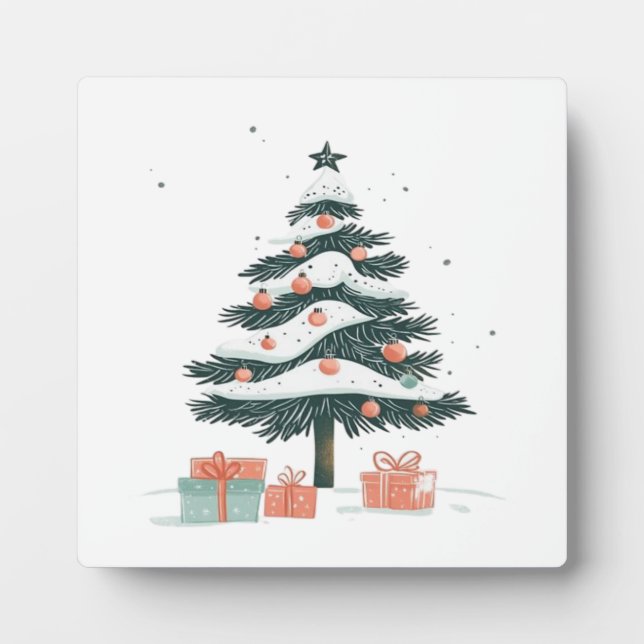 Christmas tree  plaque (Front)