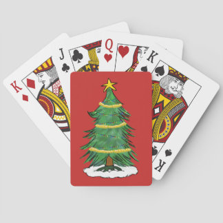 Christmas Tree Playing Cards