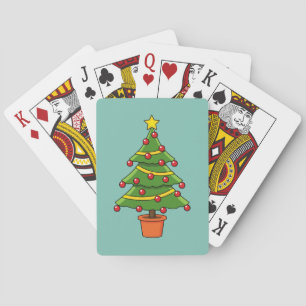 Christmas Tree Playing Cards