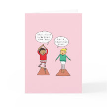 Christmas Tree Pose | Funny Yoga Christmas Card