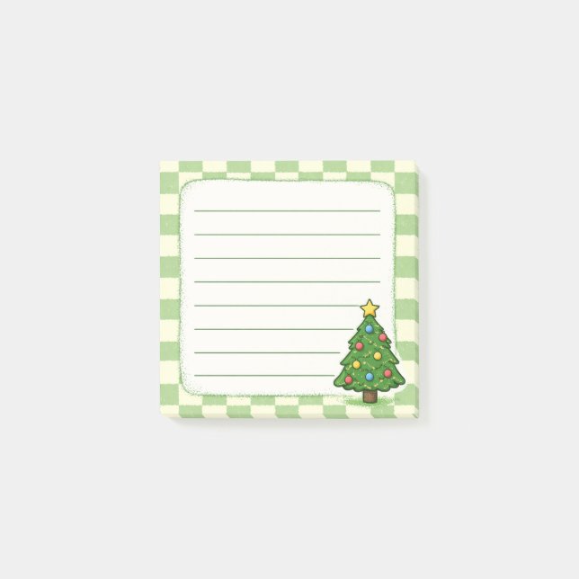 Christmas Tree Post-it Notes (Front)