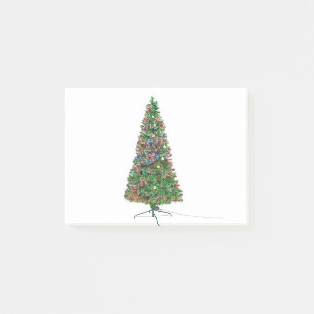 Christmas Tree Post-it Notes (Front)