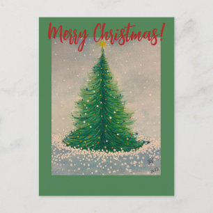 Christmas Tree Postcard