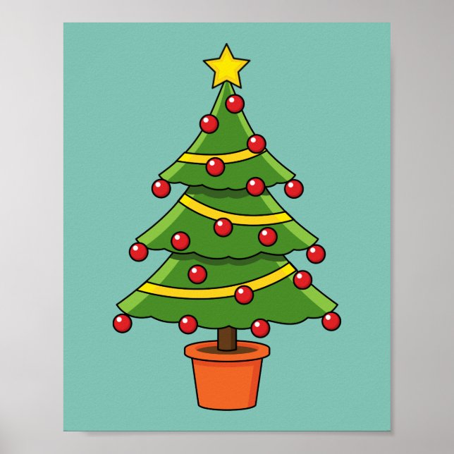 Christmas Tree Poster (Front)