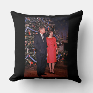 Christmas Tree President John Kennedy & Jacqueline Cushion