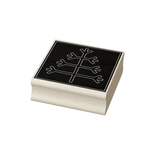 Christmas tree rubber stamp (Stamp)