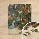 Christmas Tree | Rudolf Bernhard Willmann Jigsaw Puzzle<br><div class="desc">Christmas Tree Decorated with Lights | This vintage painting by Rudolf Bernhard Willmann (1868–1919) captures the warmth and enchantment of a classic Christmas tree decorated with glowing lights. The tree is adorned with delicate ornaments, candles, and garlands that illuminate its branches with a soft, festive glow, filling the room with...</div>