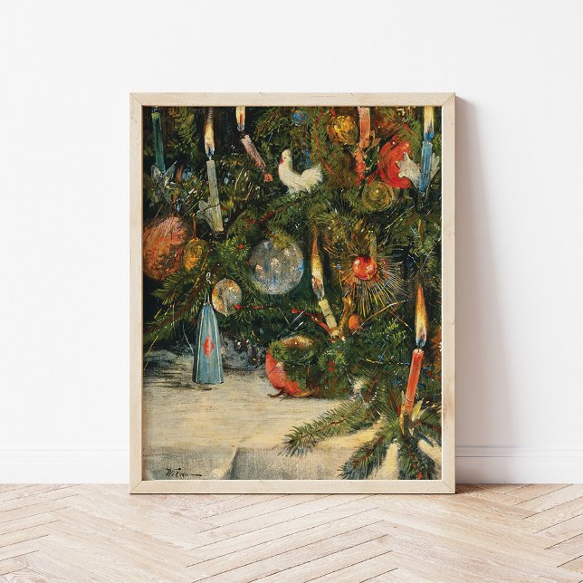 Christmas Tree | Rudolf Bernhard Willmann Poster (Creator Uploaded)