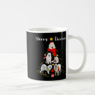 Christmas Tree Samoyed Lover Xmas Dog Owner New Ye Coffee Mug